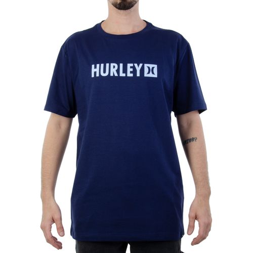 Camiseta Masculina Hurley Silk Square MARINHO-HYTS010931-  -1-